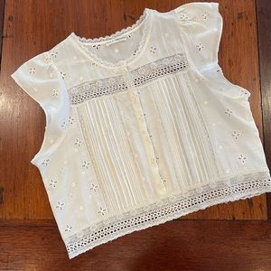 ULLA JOHNSON Edwardian style blouse